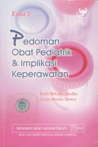 Pedoman Obat Pediatrik & Implikasi Keperawatan Edisi 2