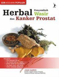 Herbal penyembuhan wasir dan kanker prostat