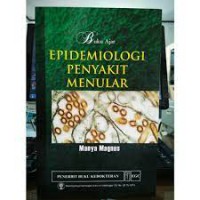 Buku Ajar: Epidemiologi Penyakit Menular