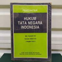 Pengantar Hukum Tata Negara Indonesia