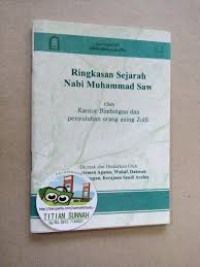 Ringkasan Sejarah Nabi Muhammad Saw